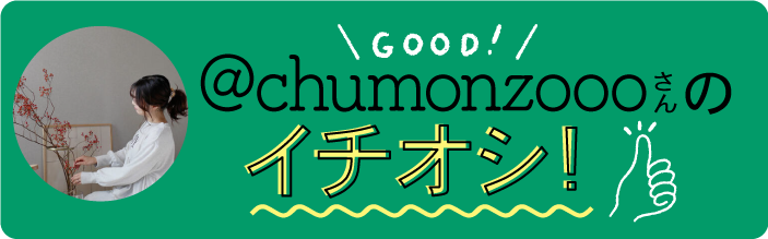 chumonzooさんのイチオシ！