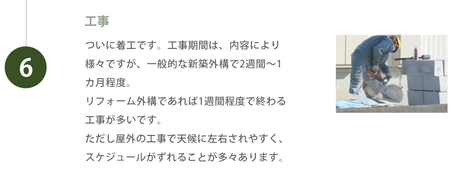 工事（無料）
