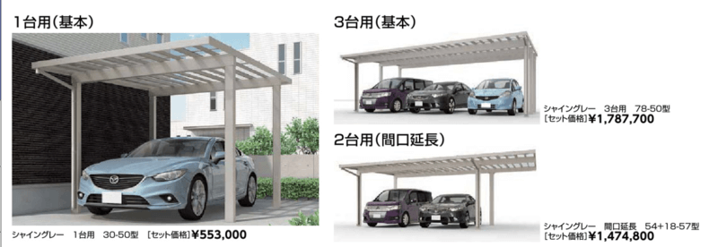 ソルディーポート1500(積雪対応) | リクシル