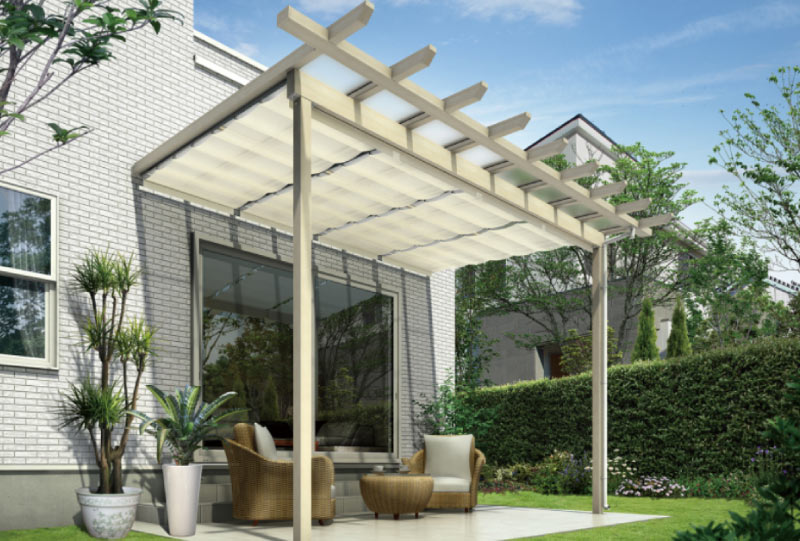 YKKAPのパーゴラ