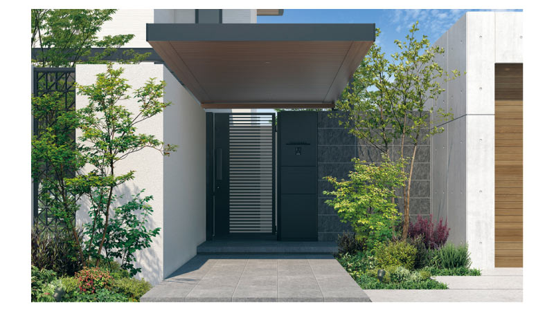 門扉取り付け仕様