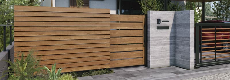 YKKAPのシンプレオ スクリーンフェンス