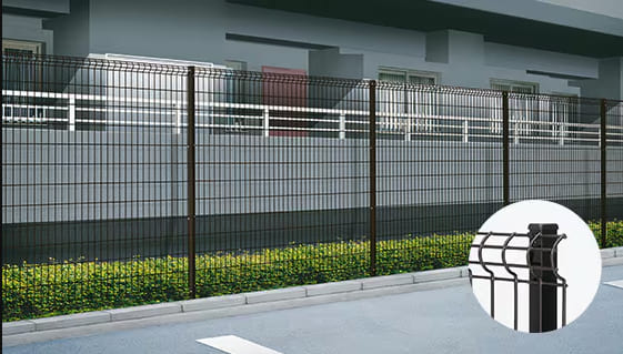 スチールメッシュ　ハイグリッドフェンスN8型　T12