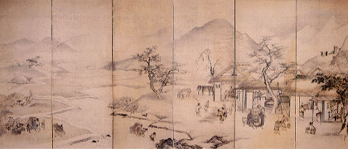 四季耕作図・観音経絵 | 石川県