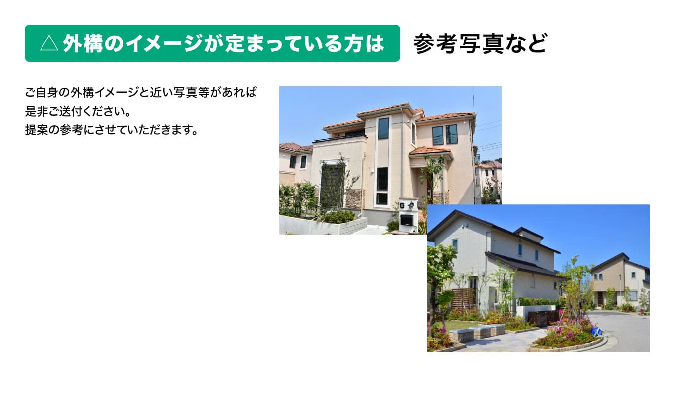 イメージが定まっている方は