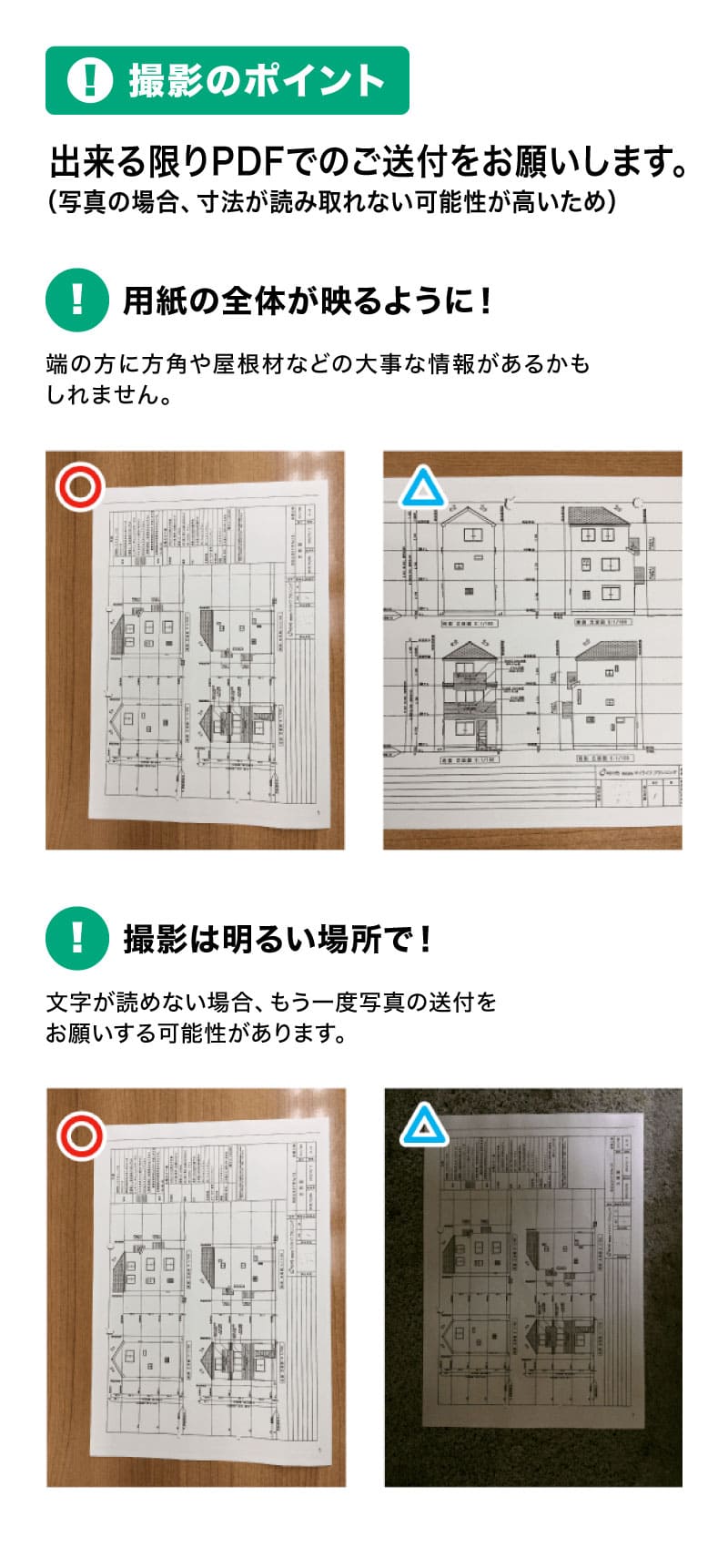 写真撮影のポイント